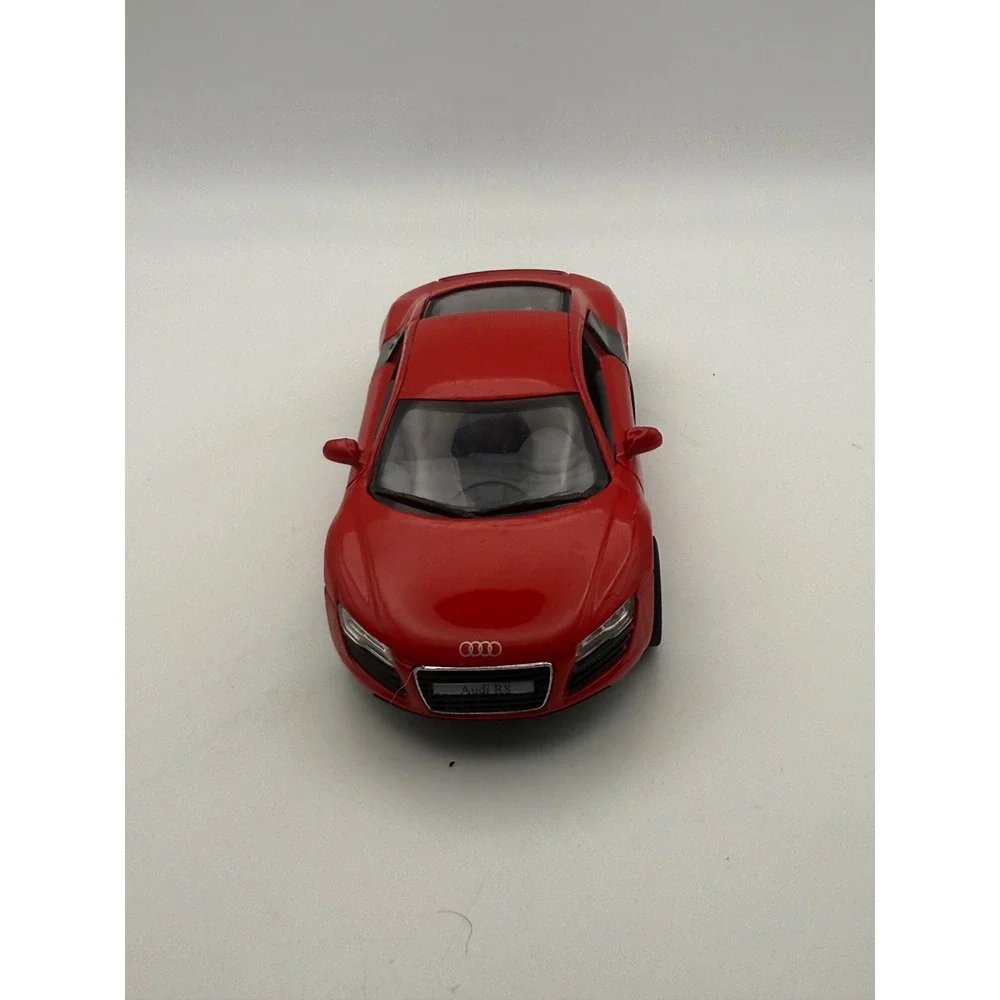 Kinsmart Audi R8 Red Diecast 1:36 Scale Model Car KT5315 Pullback Action Toy